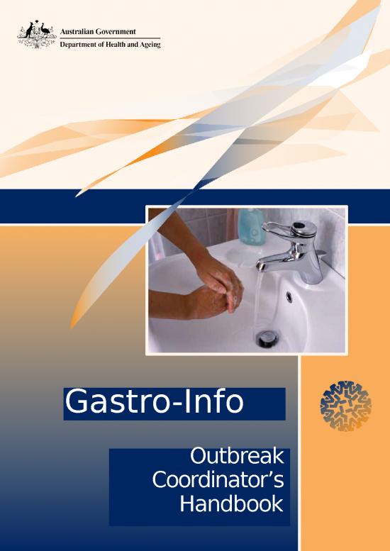 picture_Outbreak Coordinator S Handbook Gastroenteritis Kit For Aged Care