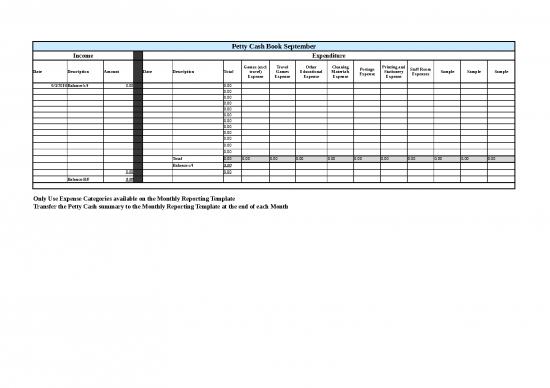 picture Excel Sheet Download 31088 | Petty Cash Book