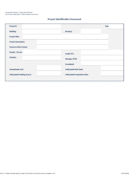 picture Excel Sheet Download 31274 | Project Estimate