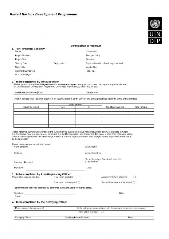 picture Certification Format Word 30138 | Psu Contract Management Payment And Taxes Certification Of Payment Form