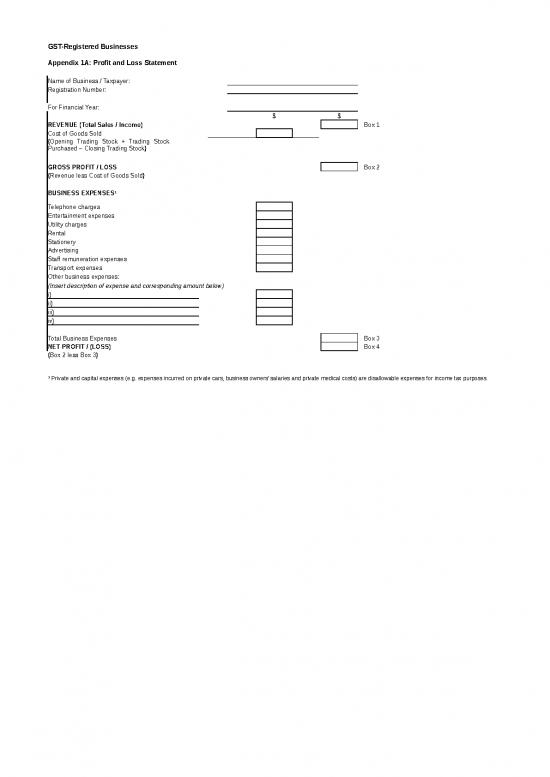 picture1_Excel Sheet Download 31137 | Record Keeping Guide For Gst Registered Businesses Appendices