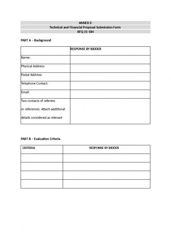 picture_Professional Invoice Template Word 29796 | Rfq 21 184 Proposal Sumission Form Consultany To Prepare The Regional Strategic Action