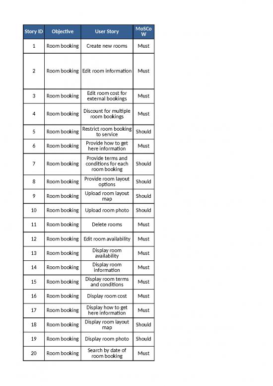 picture1_Excel Sheet Download 31106 | Room And Equipment Booking User Stories