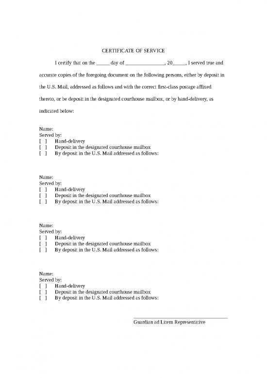 picture_Certificate Word Format 30121 | Sample Certificate Of Service