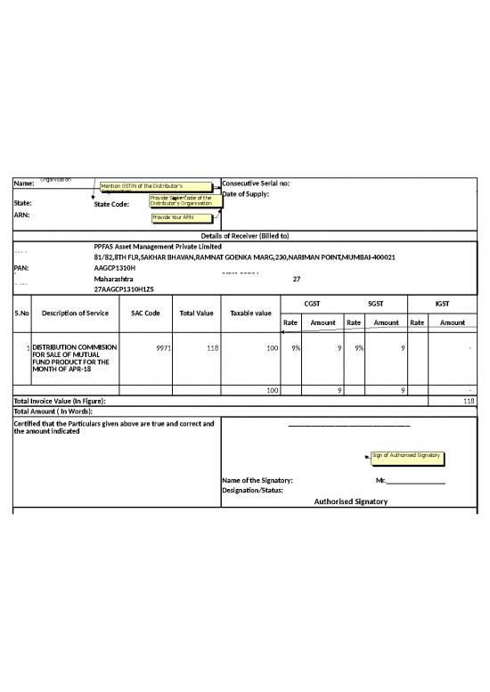 picture Excel Sheet Download 31453 | Sample Invoice For Gst Purpose