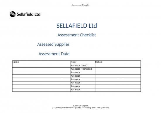 picture_Excel Sheet Download 31263 | Scq Assessment Checklist And Scoring Template Es 5394 2 General Fabrication