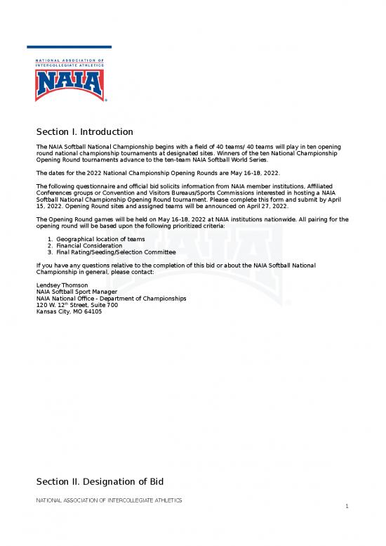 picture_Financial Spreadsheet 29725 | Softball Championship Opening Round Bid Packet