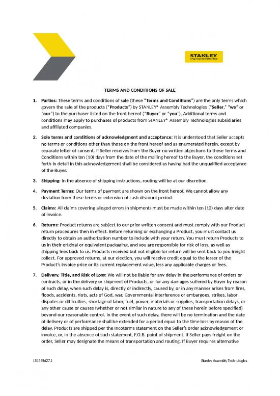 picture1_Stanley Assembly Technologies Terms And Conditions Of Sale