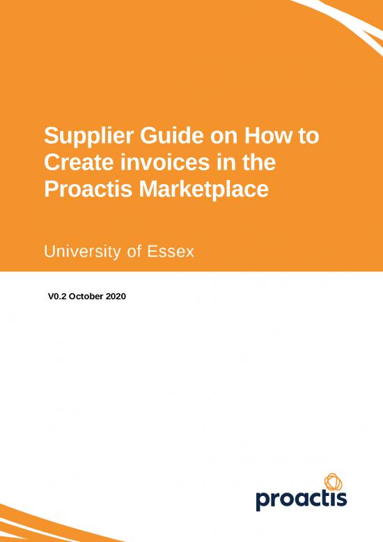 picture Invoice Template Word 30572 | Supplier Guide On How To Create Invoices In The Proactis Marketplace