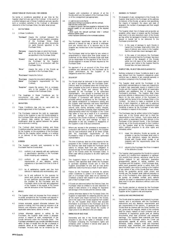picture Invoice Template Word 30331 | Terms And Conditions Goods