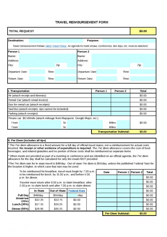 picture1_Excel Sheet Download 30781 | Travel Reimbursement Form 02 20 2019