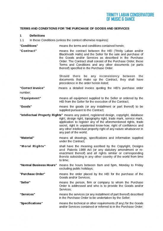 picture Make Invoices Microsoft Word 30689 | Trinity Laban Purchase Of Goods And Services Terms And Condtions