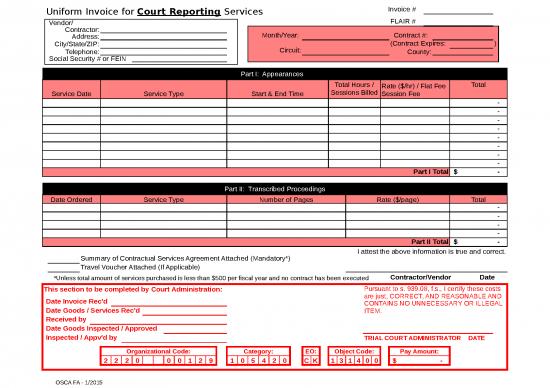 picture1_Invoice Template In Excel Format Free Download 31026 | Uniform Invoice Court Reporting Blank