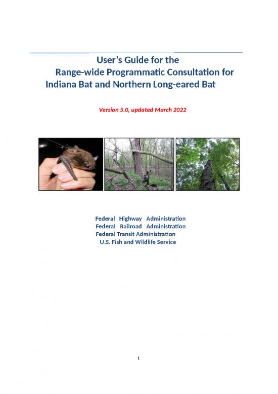 picture_Table Of Contents Template Word Free Download 29511 | User Guide For Range Wide Programmatic Consultation For Indiana Bat March 2022