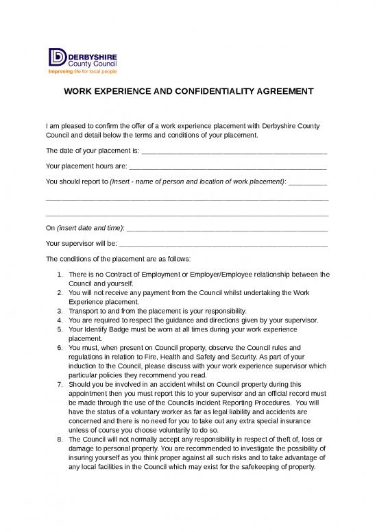 picture1_Work Spreadsheet 31354 | Work Experience And Confidentiality Agreement