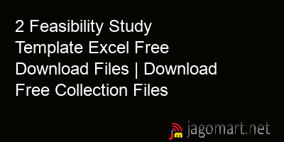 picture 2 Feasibility Study Template Excel Free Download Files | Download Free Collection Files