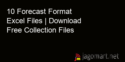 picture 10 Forecast Format Excel Files | Download Free Collection Files