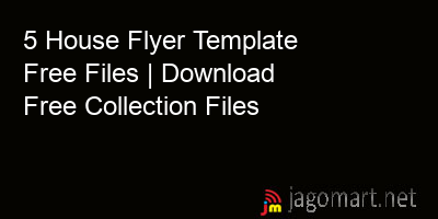 picture 5 House Flyer Template Free Files | Download Free Collection Files