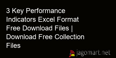 picture 3 Key Performance Indicators Excel Format Free Download Files | Download Free Collection Files