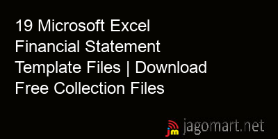 picture 19 Microsoft Excel Financial Statement Template Files | Download Free Collection Files