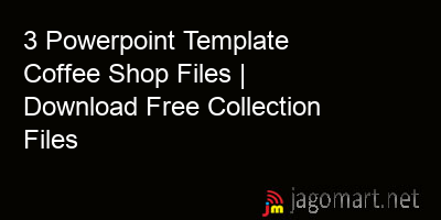 picture 3 Powerpoint Template Coffee Shop Files | Download Free Collection Files