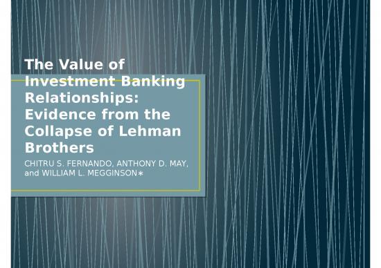 picture Investment Powerpoint Template 31924 | 1233 11 The Value Of Investment Banking Relationships