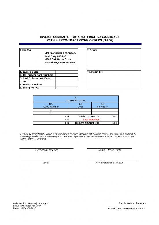picture1_Cost Sheet Format In Excel 33168 | 19 Smartform Timematerials Swos