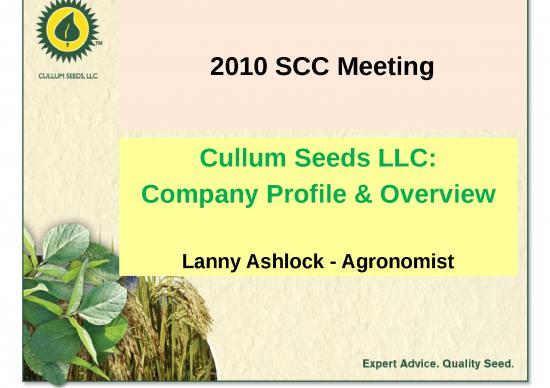 picture Powerpoint Template For Company 32257 | 2010 Scc Meeting Company Profile Pp