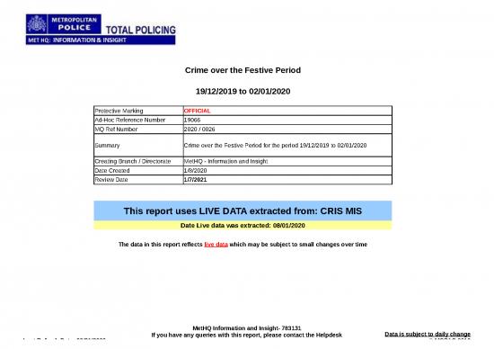picture1_Mis In Excel Sheet 32935 | 2020 0026   Crime Over The Festive Period
