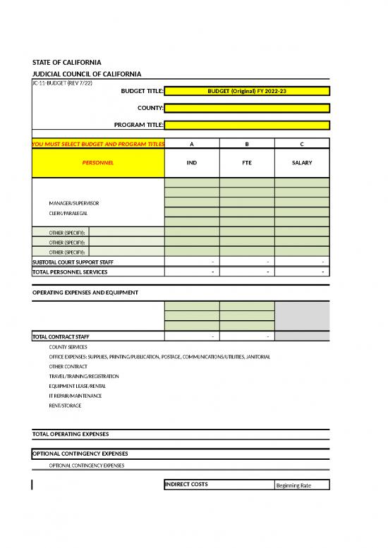 picture Spreadsheet For Expenses 33469 | Ab1058 Budget Form Fy2022 23