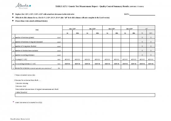 picture_Excel Sample Sheet 33411 | Af Appendix 27 Genetic Test Measurement Report Quality Control Summary Results Form