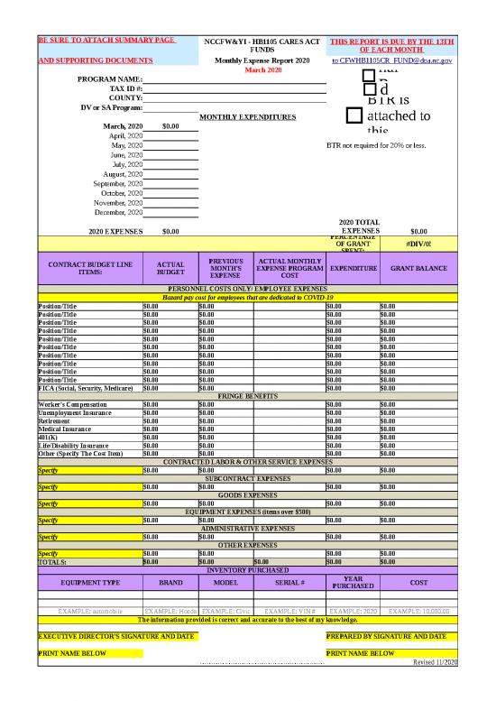 picture1_Spreadsheet For Expenses 32462 | As Of March 1 2020 Nccfwyi Monthly Expense Report 2020 Version 1 11 5 003 3 3 3