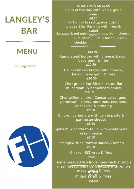 Powerpoint restaurant menu template 32125 bar menu 2019