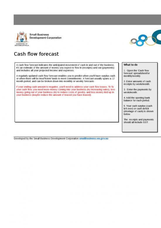 picture Spreadsheet For Expenses 33720 | Cash Flow Forecast Calculator