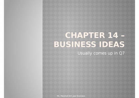 picture1_Business Power Point Slides 31939 | Chapter 14  Business Ideas
