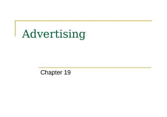 picture Business Power Point Slides 32287 | Chapter 19 Advertising