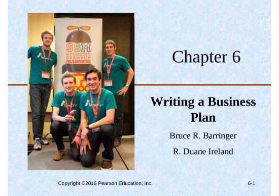 picture Business Power Point Slides 31850 | Chapter 6   Writing A Business Plan