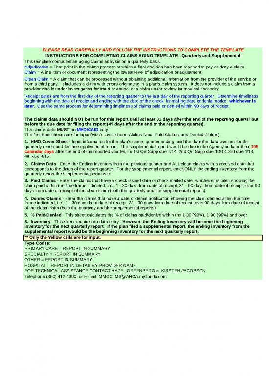 picture1_Aging Template Excel 32321 | Claims Aging Report Supplemental Filing Capitated Ltc