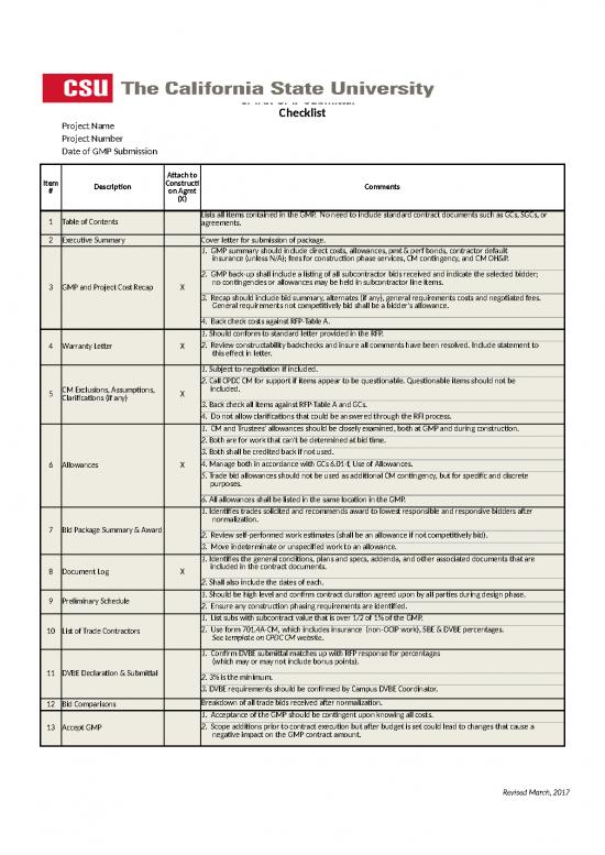 picture1_Checklist Template Excel Free Download 31627 | Cmr Model Ch I Overview Checklist Gmp Submittal