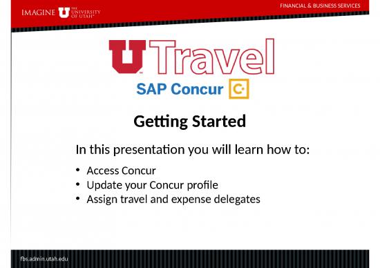 picture Business Power Point Slides 31853 | Concur Training