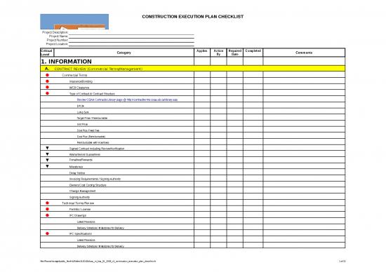 picture1_Checklist Template Excel Free Download 31634 | Cop Rrt Tmp 01 2006 V3 Construction Execution Plan Checklist
