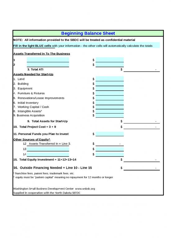 picture Cost Sheet Format In Excel 33398 | Copy Of Beginning Balance Sheet