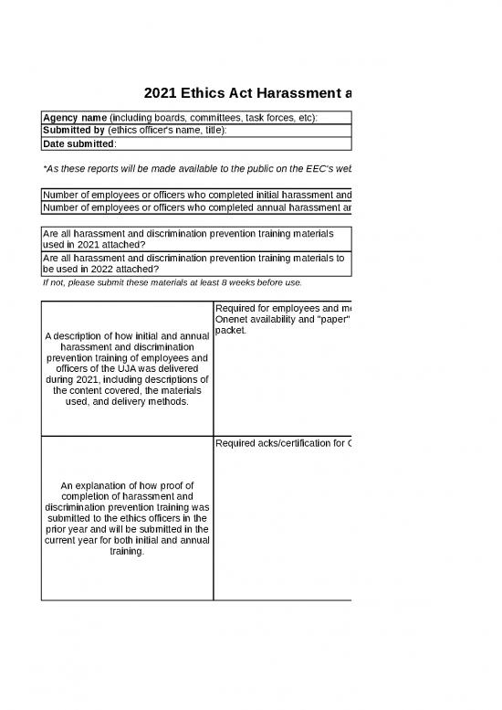 picture_Report Excel Template 33161 | Department Of Aging Harassment And Discrimination Training Report—2021