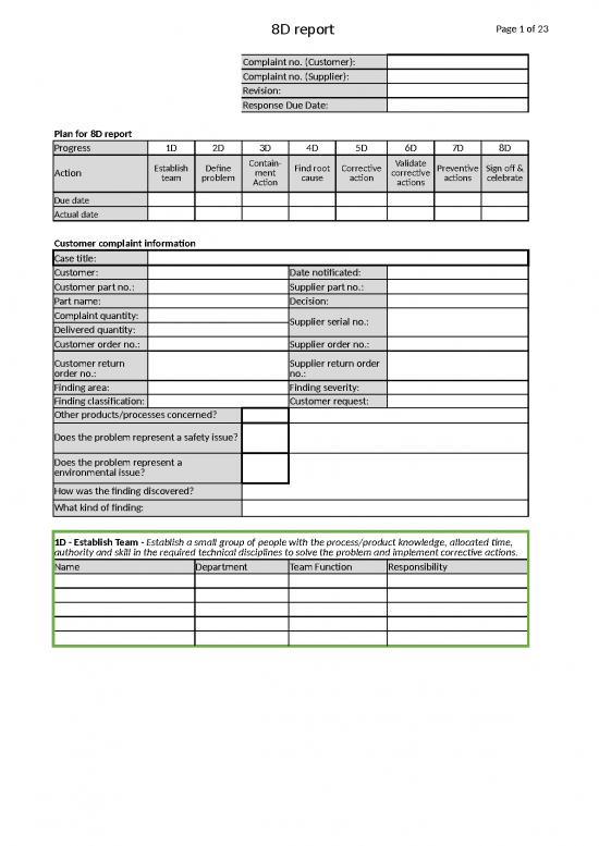 picture Excel Sample Sheet 33432 | Dm 962917 V4 8d Report Suppliexlsx