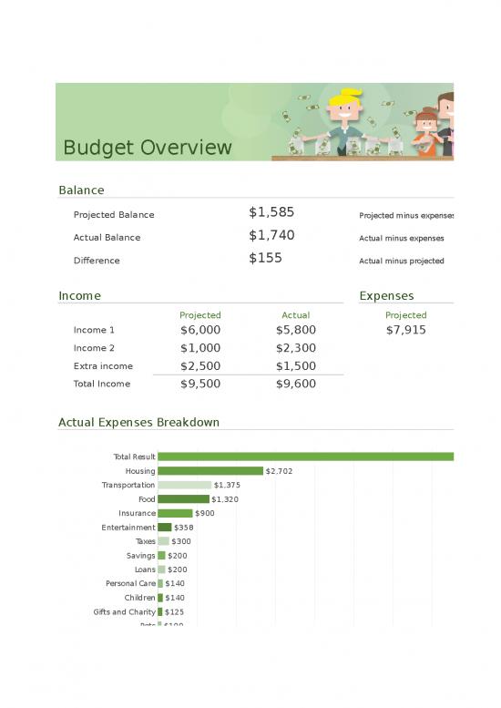 picture1_Spreadsheet For Expenses 32959 | Excel Household Monthly Budget