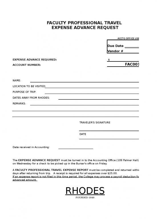 picture1_Spreadsheet For Expenses 33258 | Fac001 Faculty Travel Expense Report 2019