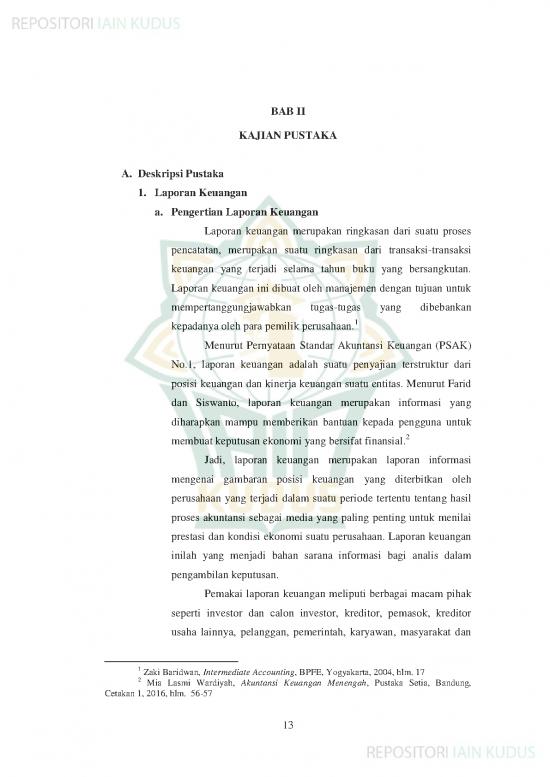 picture Laporan Keuangan Pdf 34085 | File 5 Bab Ii