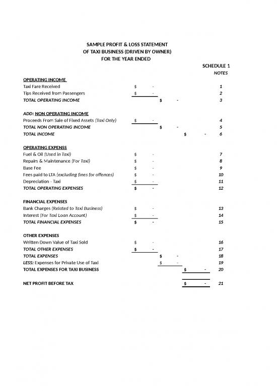 picture Spreadsheet For Expenses 32837 | Fs Taxi Business