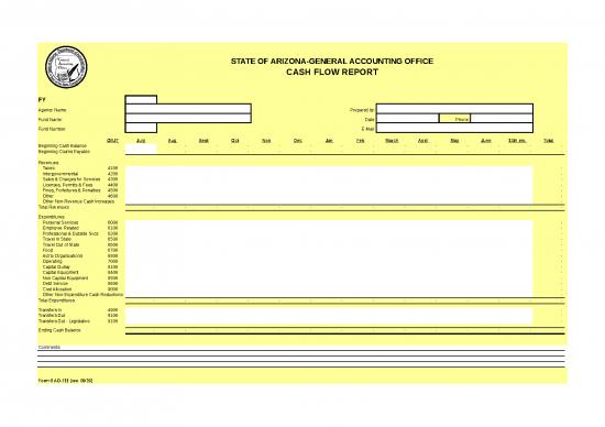 picture Sales Template Excel Free Download 32476 | Gao 711 Cash Flow 101510