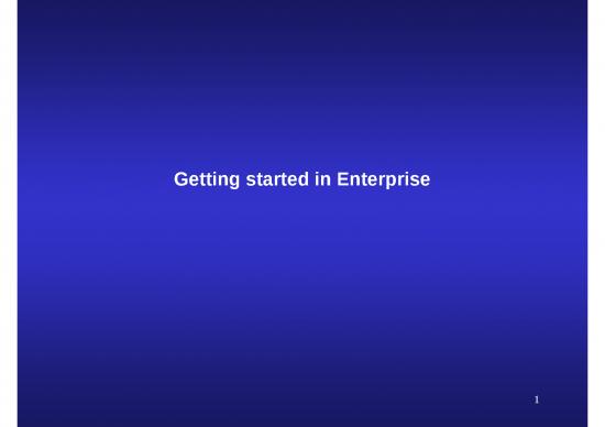 picture Business Power Point Slides 32045 | Getting Started In Enterprise